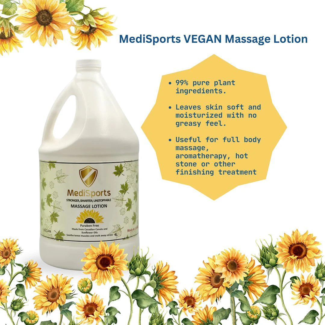 alt: MediSports_VEGAN_Massage_Lotion 4 Litre
